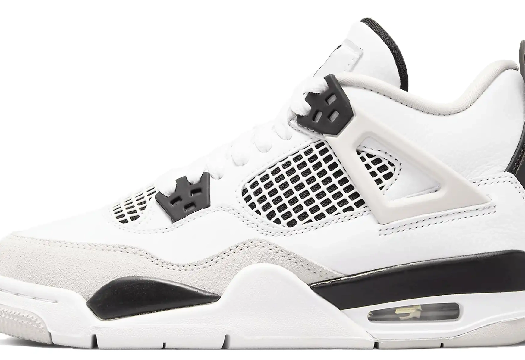 Military Air Retro Jordan Black 4 GS 0531